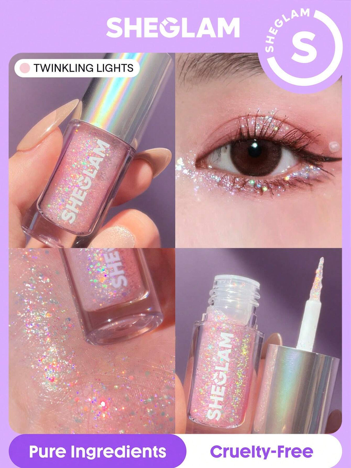 sheglam insta-party glitter liner