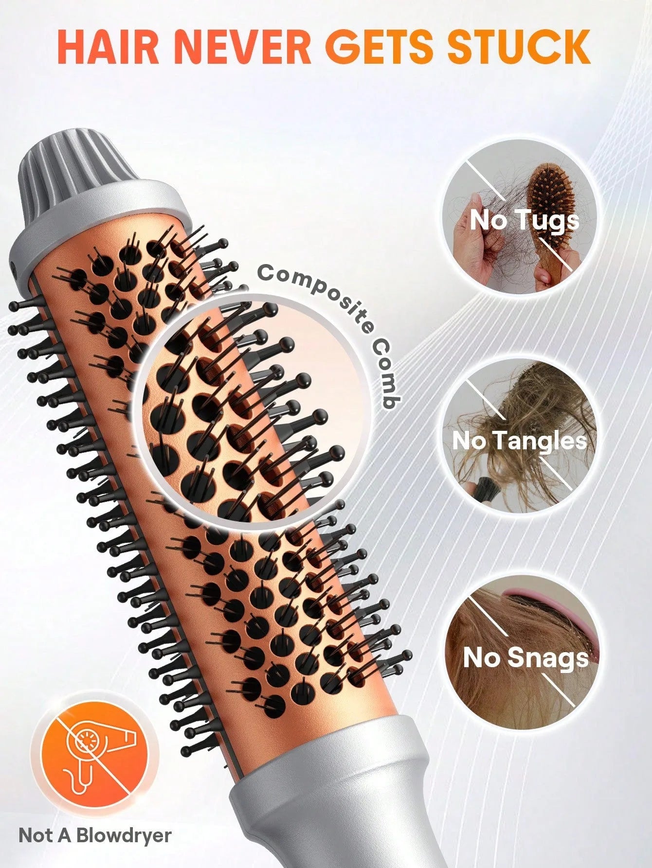 Sheglam Hair It Curl Thermal Blowout Brush 38mm