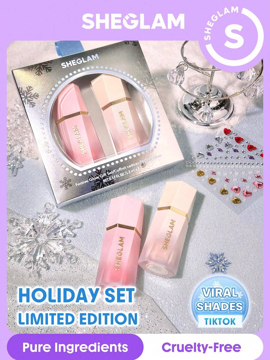 SHEGLAM Festive Glow Gift Set