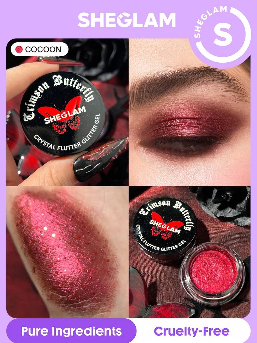 Sheglam Crystal Flutter Glitter Gel
