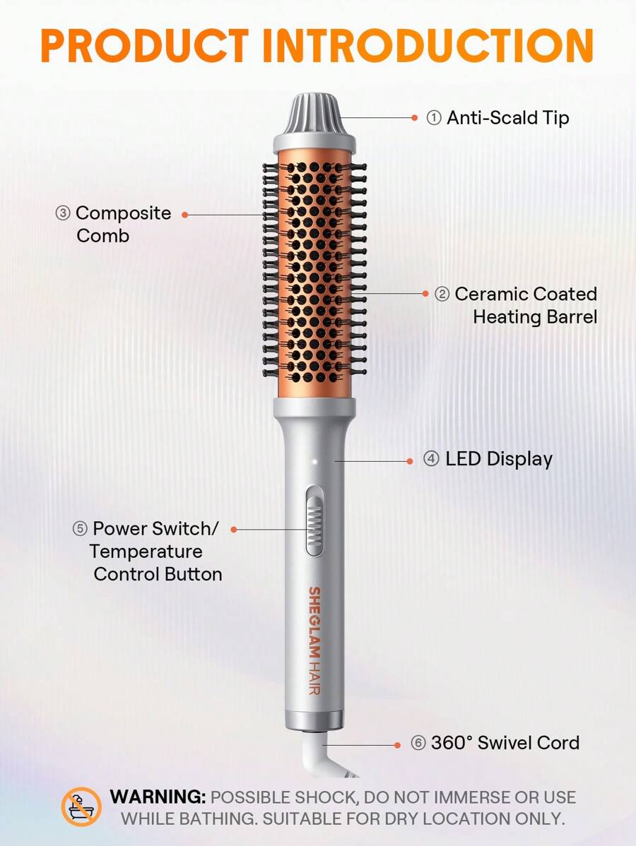 Sheglam hair It-Curl Thermal Blowout Brush
