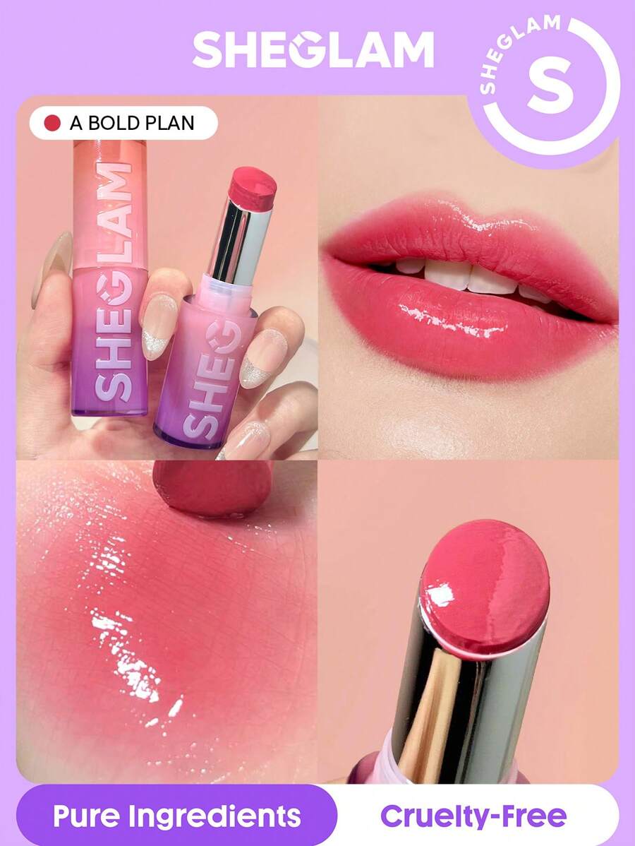 SHEGLAM Mirror Kiss High-Shine Lipstick