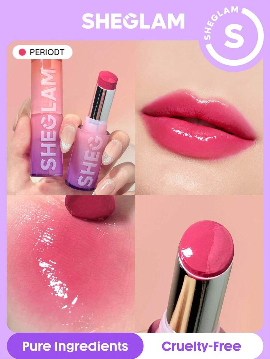 SHEGLAM Mirror Kiss High-Shine Lipstick