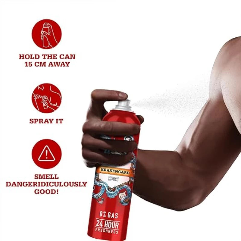 Old Spice Body Spray Krakengard 140ml