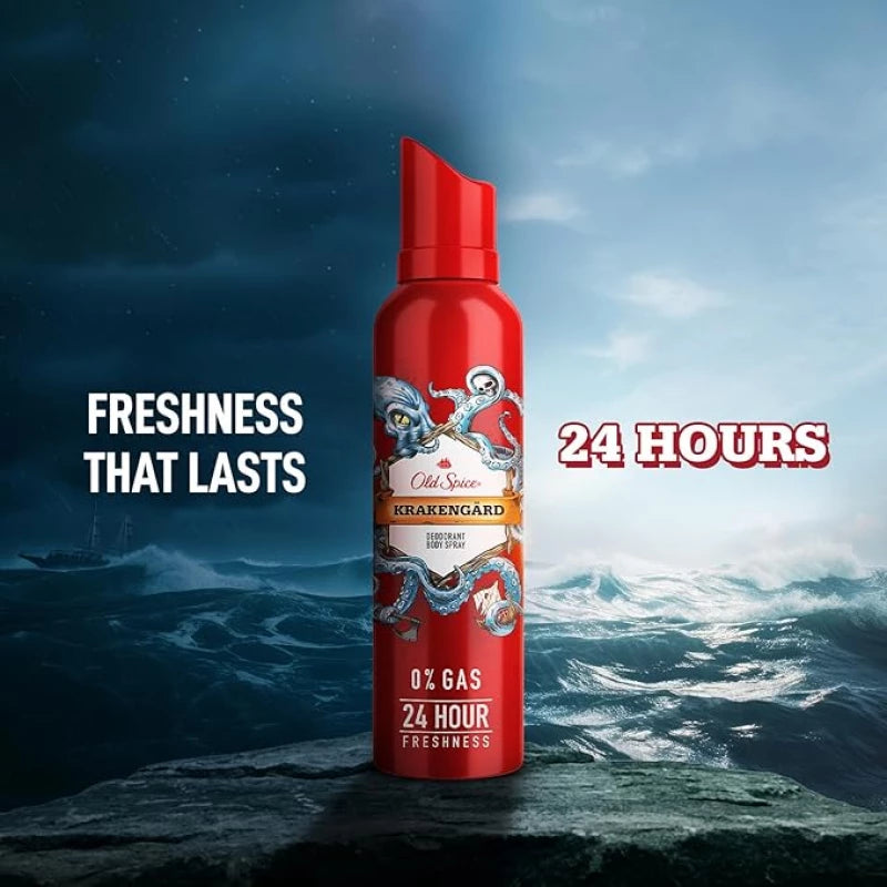 Old Spice Body Spray Krakengard 140ml