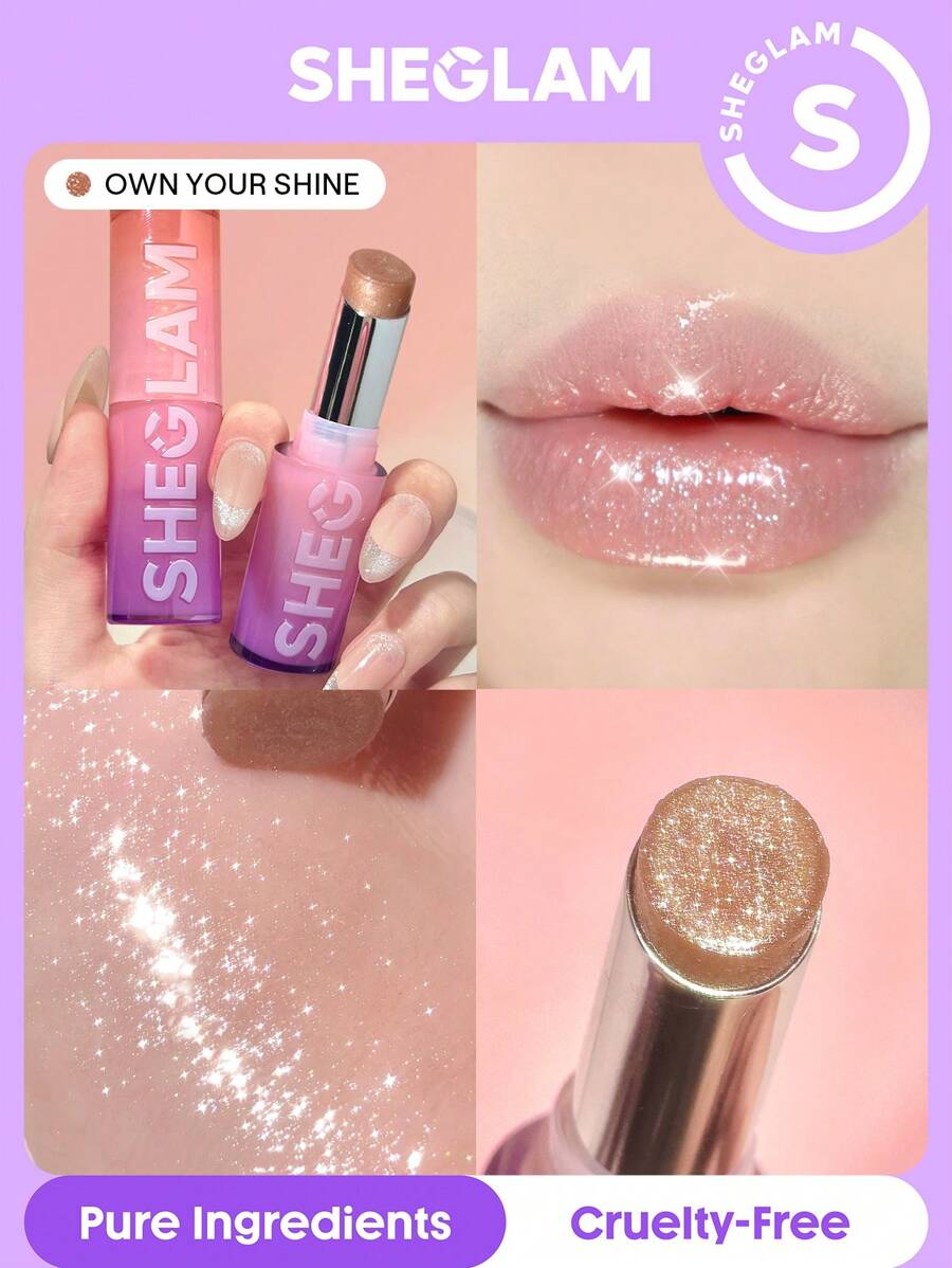 SHEGLAM Mirror Kiss High-Shine Lipstick