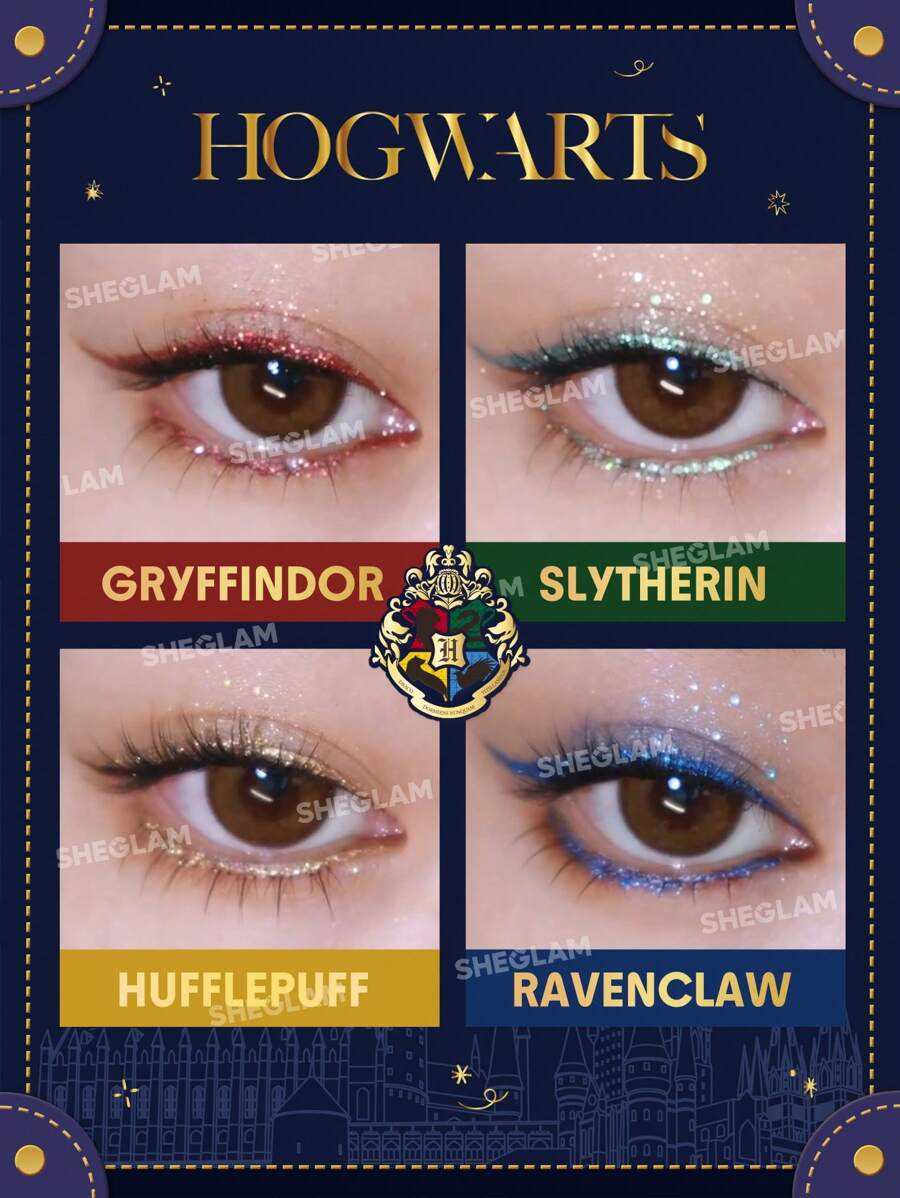 Sheglam Harry Potter Houses Of Hogwarts Glitter Liner Set
