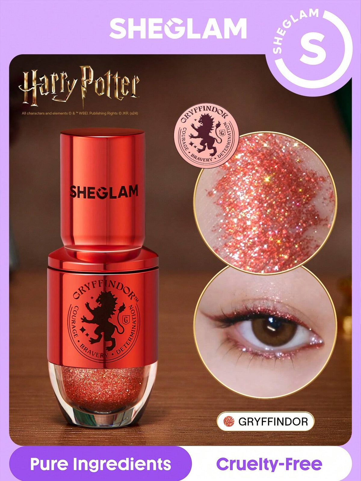 Sheglam Harry Potter Houses Of Hogwarts Glitter Liner