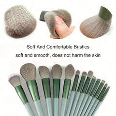 Shein 13 Piece Makeup Brush Set With Sponge