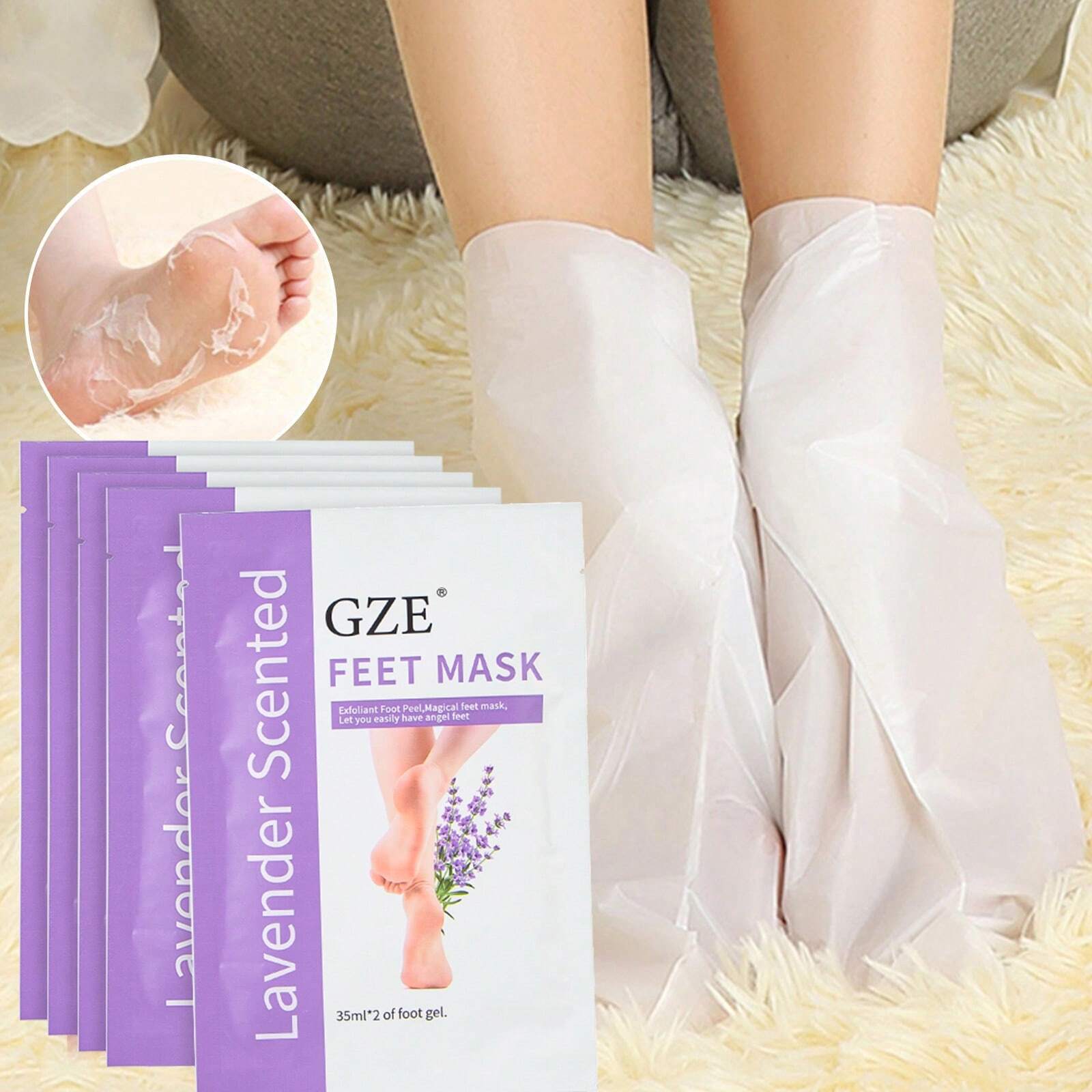 GZE Foot Peeling Mask 1 Pack