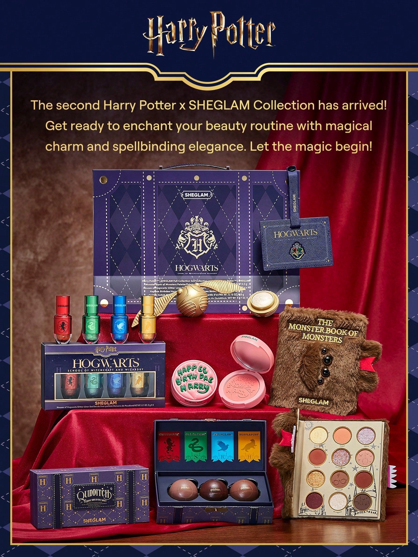 Sheglam Harry Potter Full Collection Set