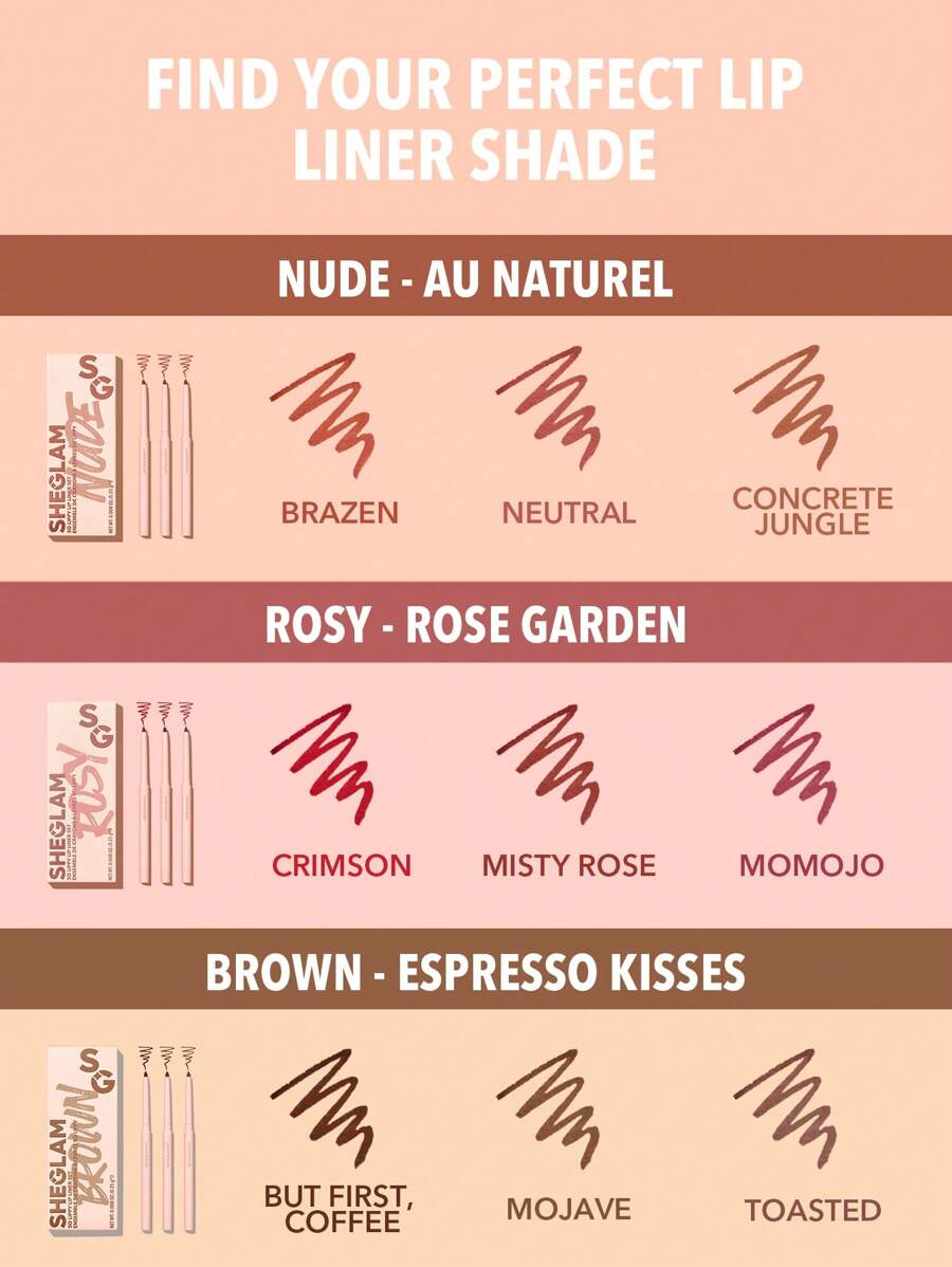 Sheglam Lip Liner - So-Lipe Lip Liner