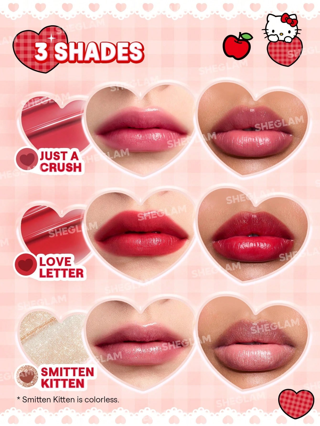 Sheglam Hello Kitty Be My Baby Hydrating Lipstick
