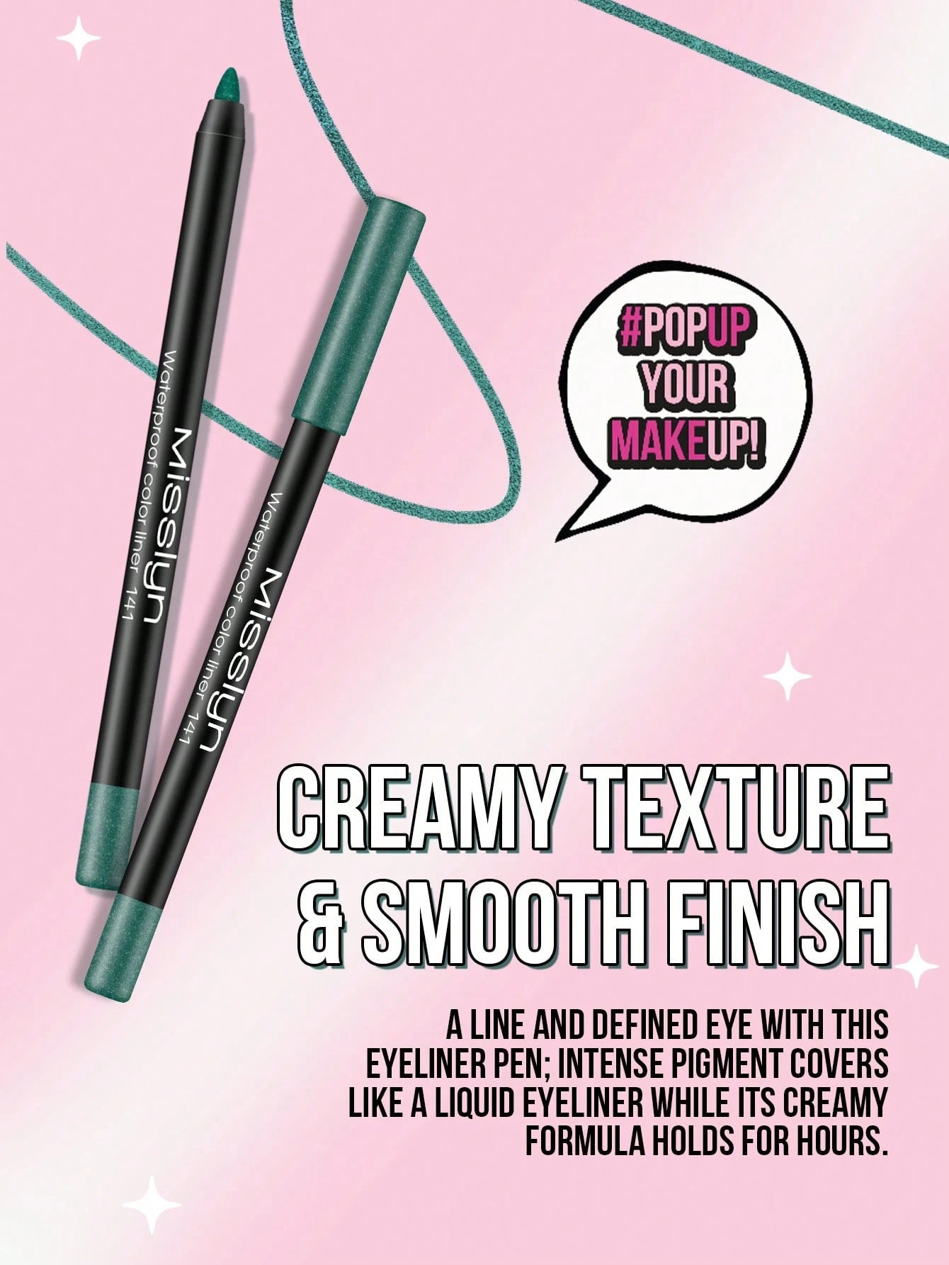 Misslyn Waterproof Color Liner
