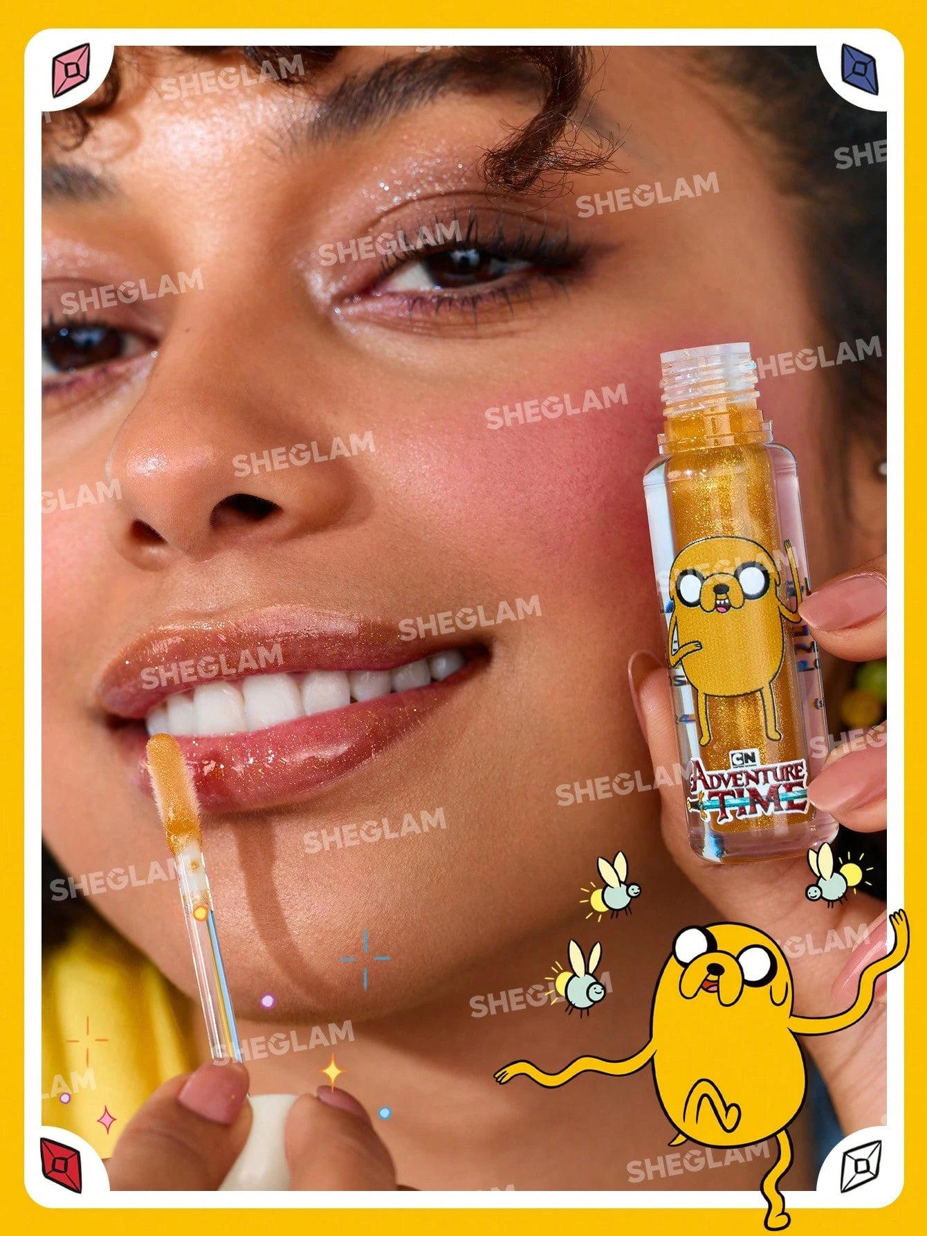 Sheglam Adventure Time Heroes Only Shimmery Lip Gloss