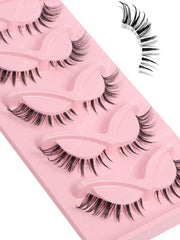 Shein 5 Pairs Cat Eye Lashes 3D Eyelashes