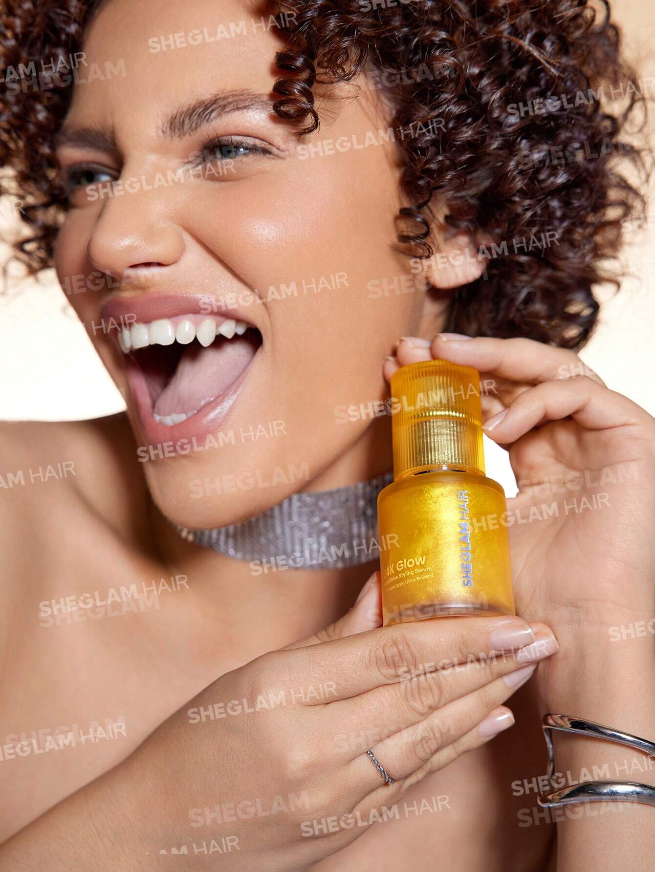 sheglam hair 24k glow high shine 50ml