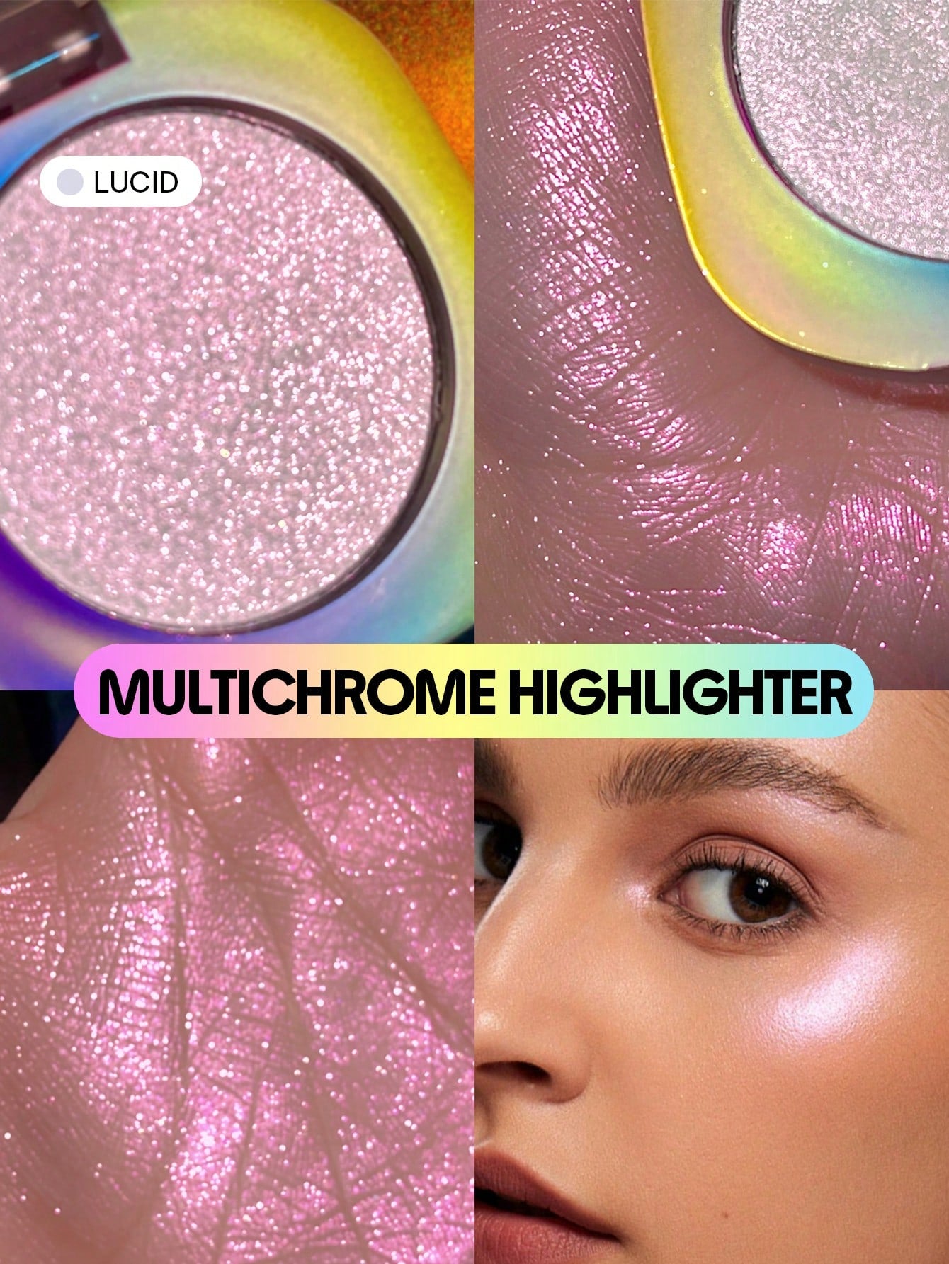 SHEGLAM Chroma Zone Multichrome Highlighter-Lucid