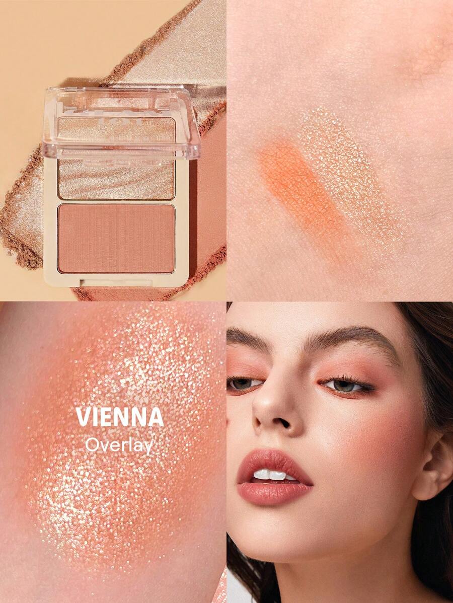 Sheglam Glam 101 Hybrid Highlighter and Blush Duo
