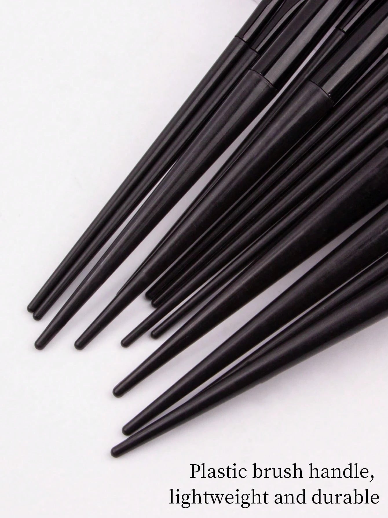 Shein piece makeup brush set Black 13pes