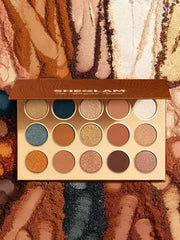 Sheglam Eyeshadow Palette 15-Color Matte Gilding Shimmer