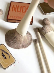 Shein 10Pcs Makeup Brush Beige