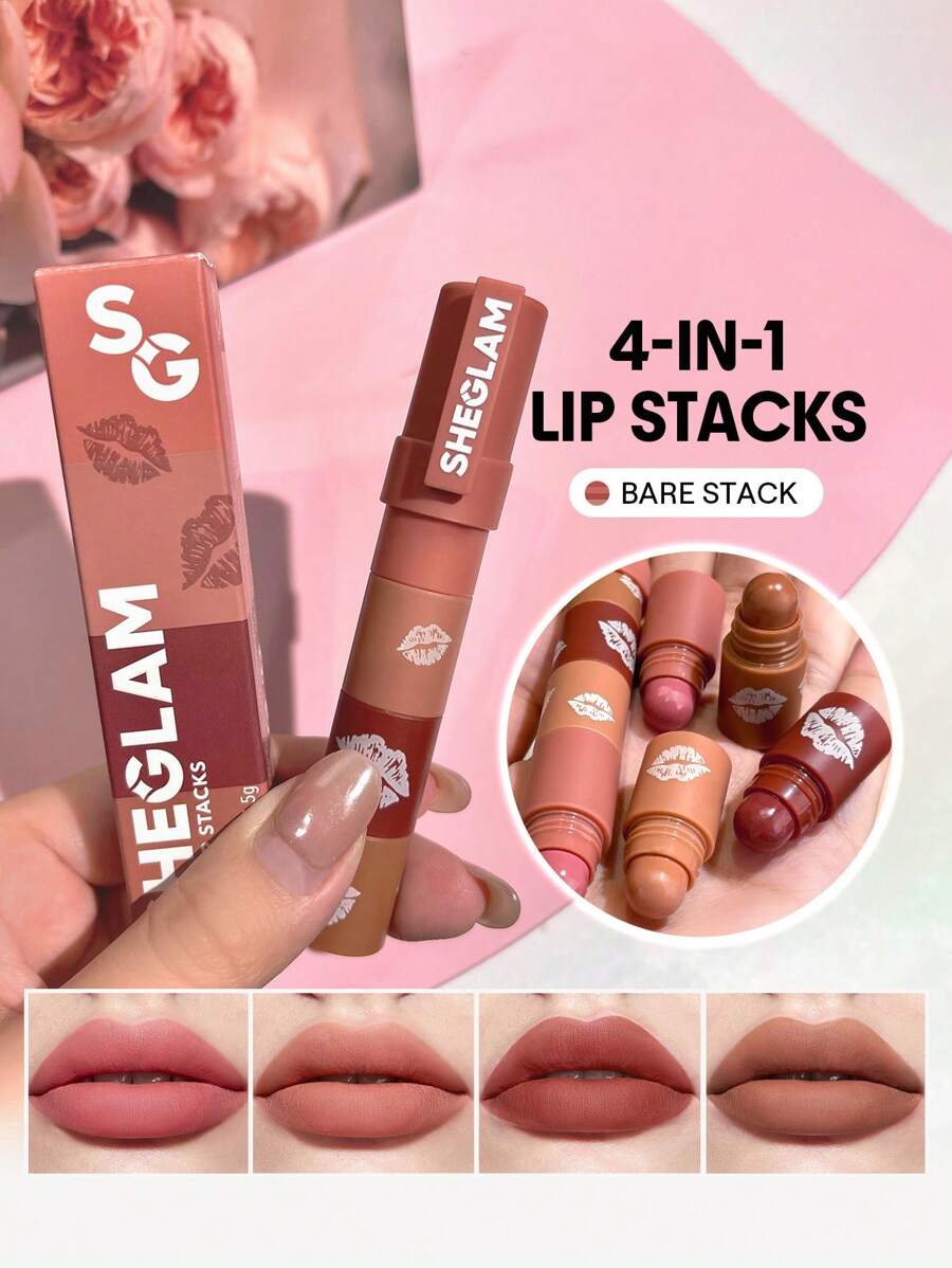 Sheglam Mega Lip Stacks 4in1