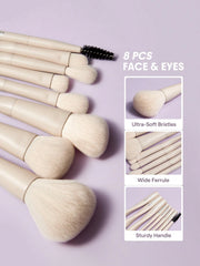 sheglam pro core brush kit 8pcs