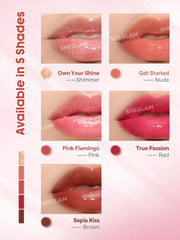 SHEGLAM Booster Shine Plumping Lip Gloss