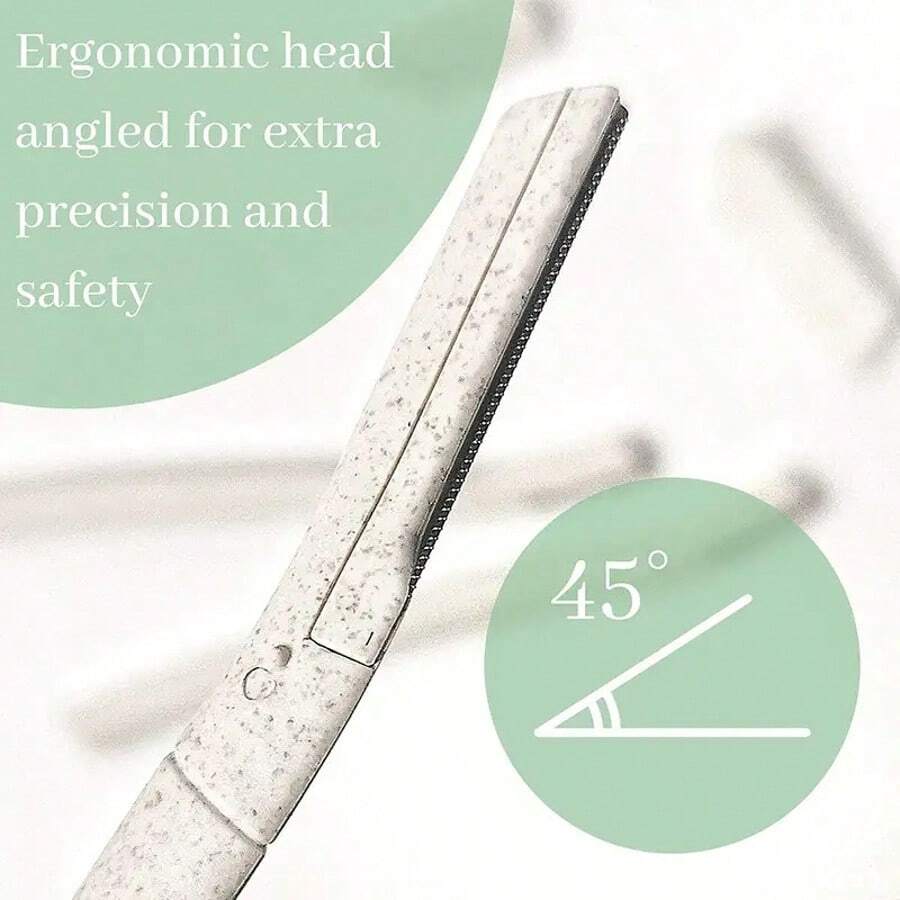 biodegra dable dermaplaning facial and eyebrow razor 6 pcs