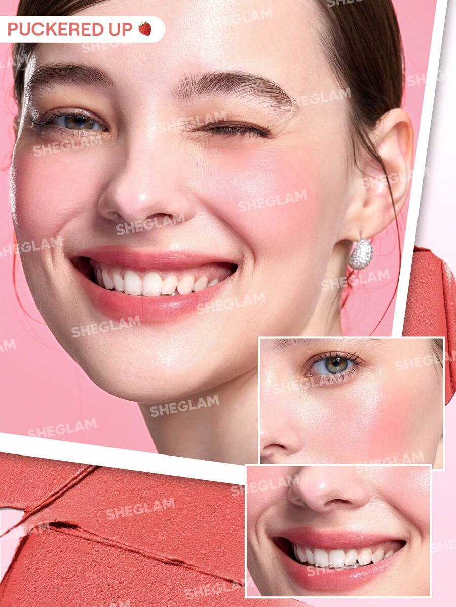 SHEGLAM Very Cherry Cheek and Lip Cream Stack