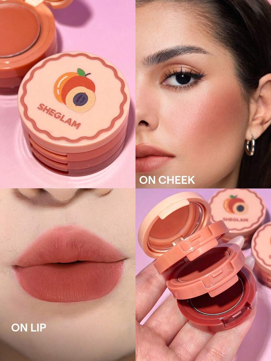 SHEGLAM Very Cherry Cheek and Lip Cream Stack
