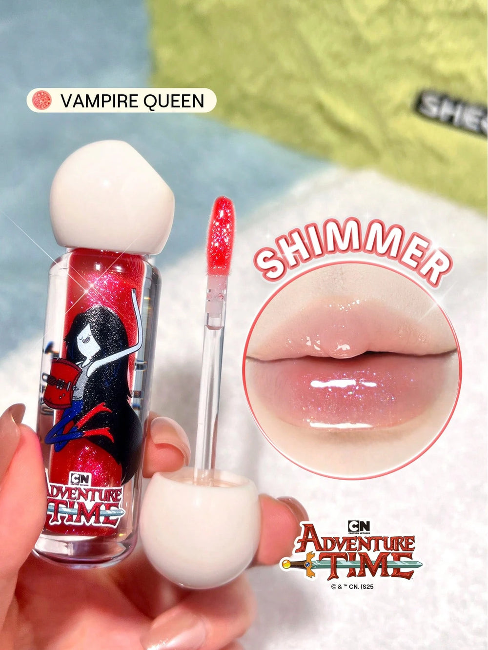 Sheglam Adventure Time Heroes Only Shimmery Lip Gloss
