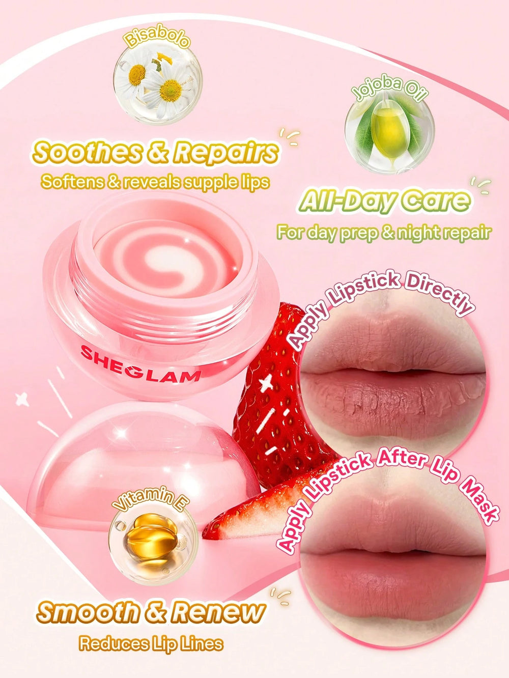 Sheglam sweet dreamz lip sleeping mask