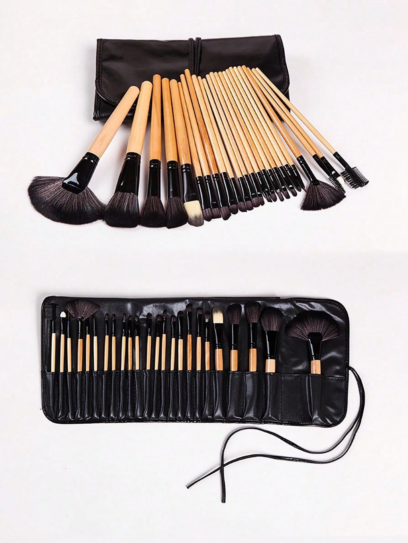 Shein 24Pcs Professional Makeup Brushes Set With Bag