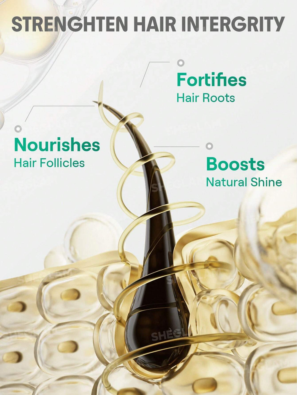 SHEGLAM HAIR Ginger Hair and Scalp Oil 15ml