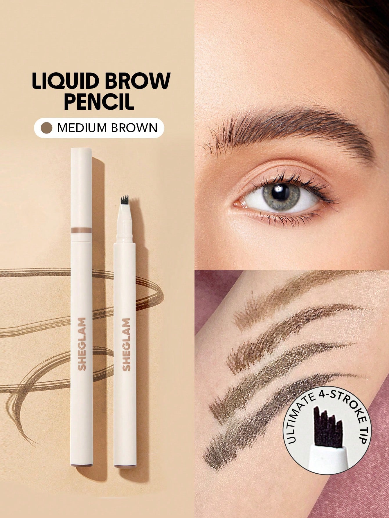 Sheglam feather better liquid eyebrow pencil