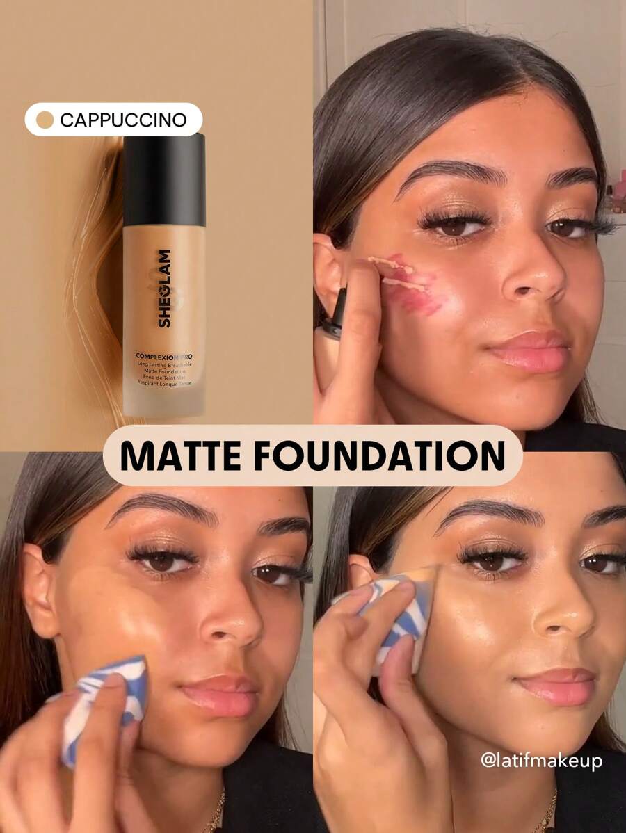 Sheglam Complexion Pro Long Lasting Breathable Matte Foundation