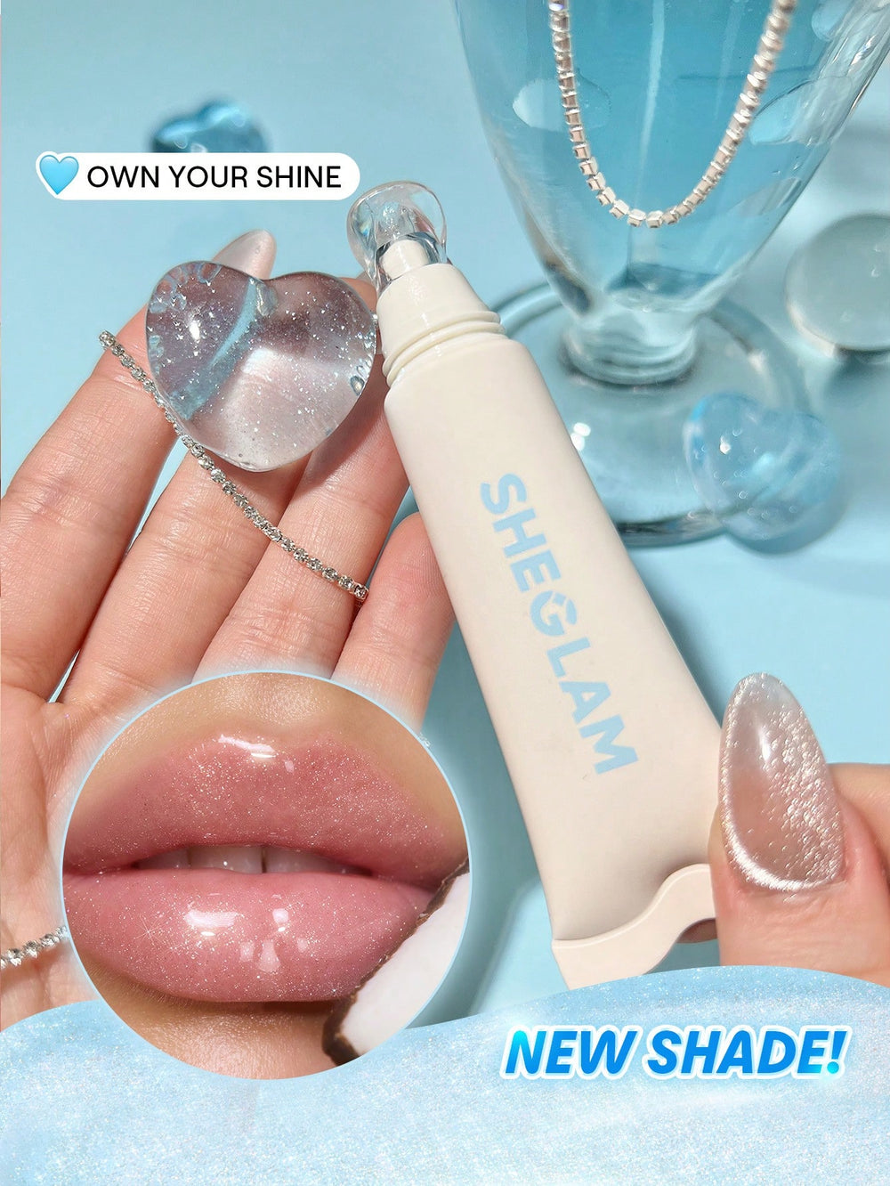 Sheglam Crystal Glaze Moisturizer and Lip Gloss