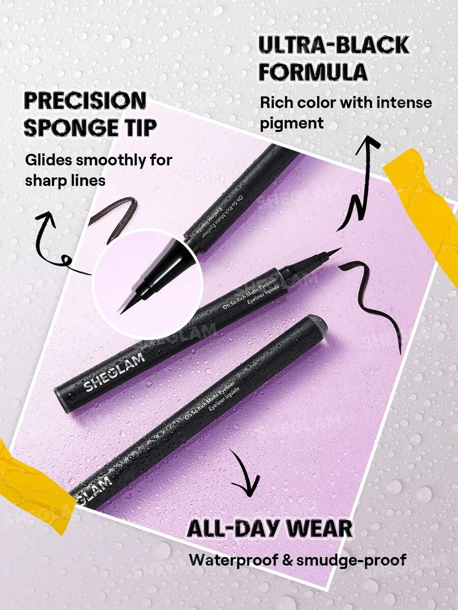 sheglam oh so rich matte eyeliner