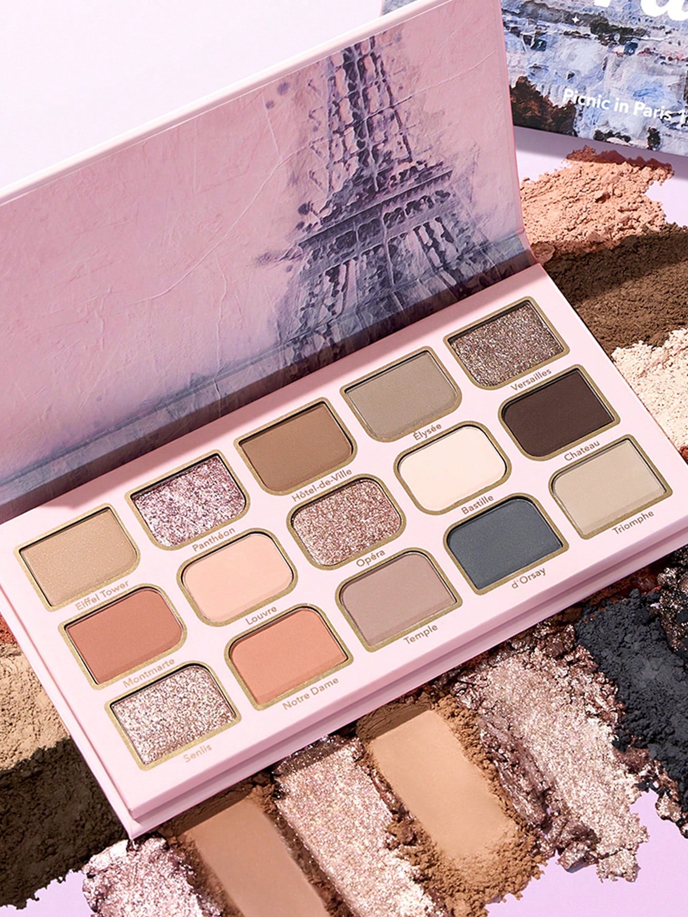 Sheglam Eyeshadow 15-pan palette