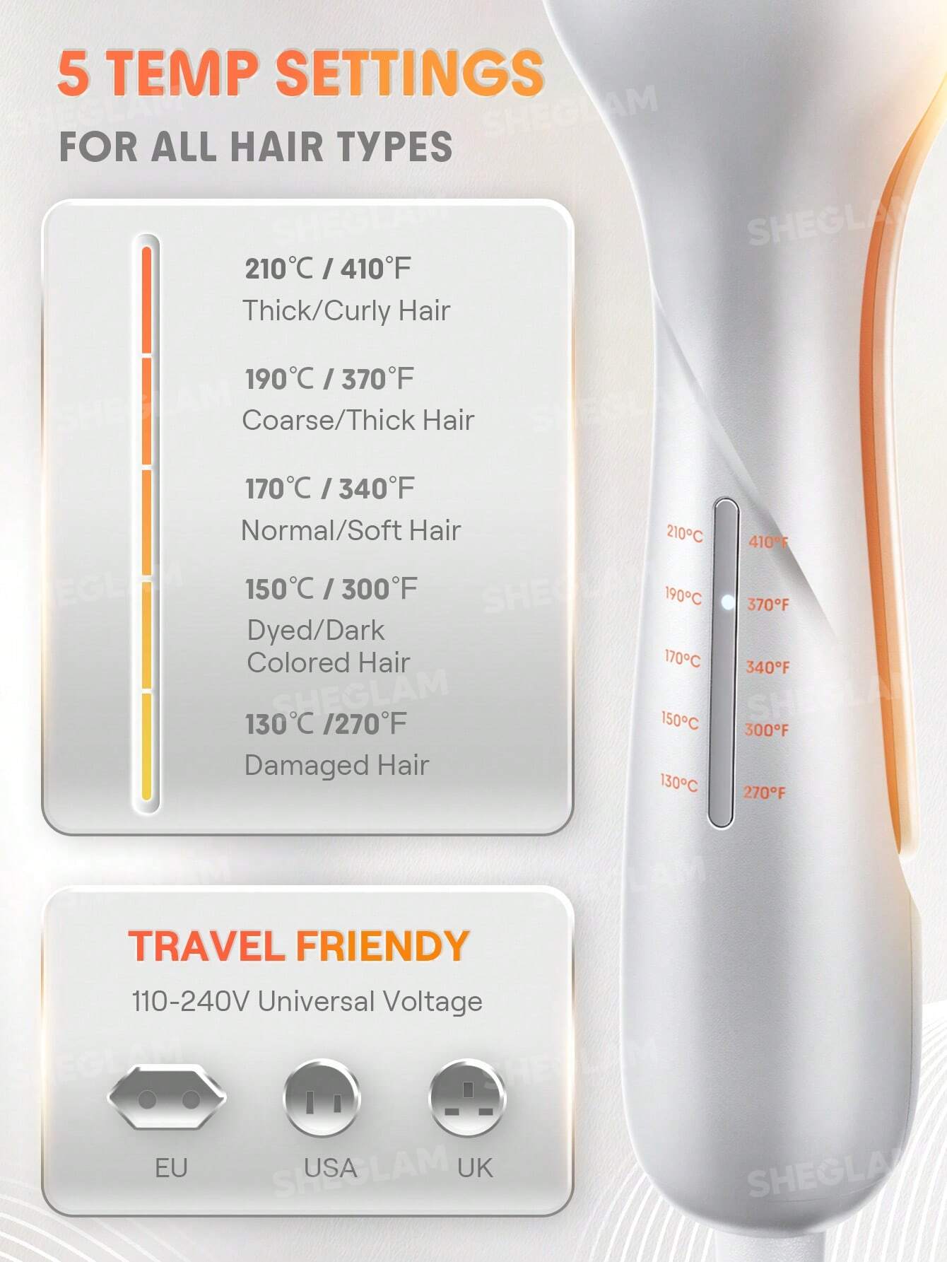 SHEGLAM beach babe hair waver 25mm