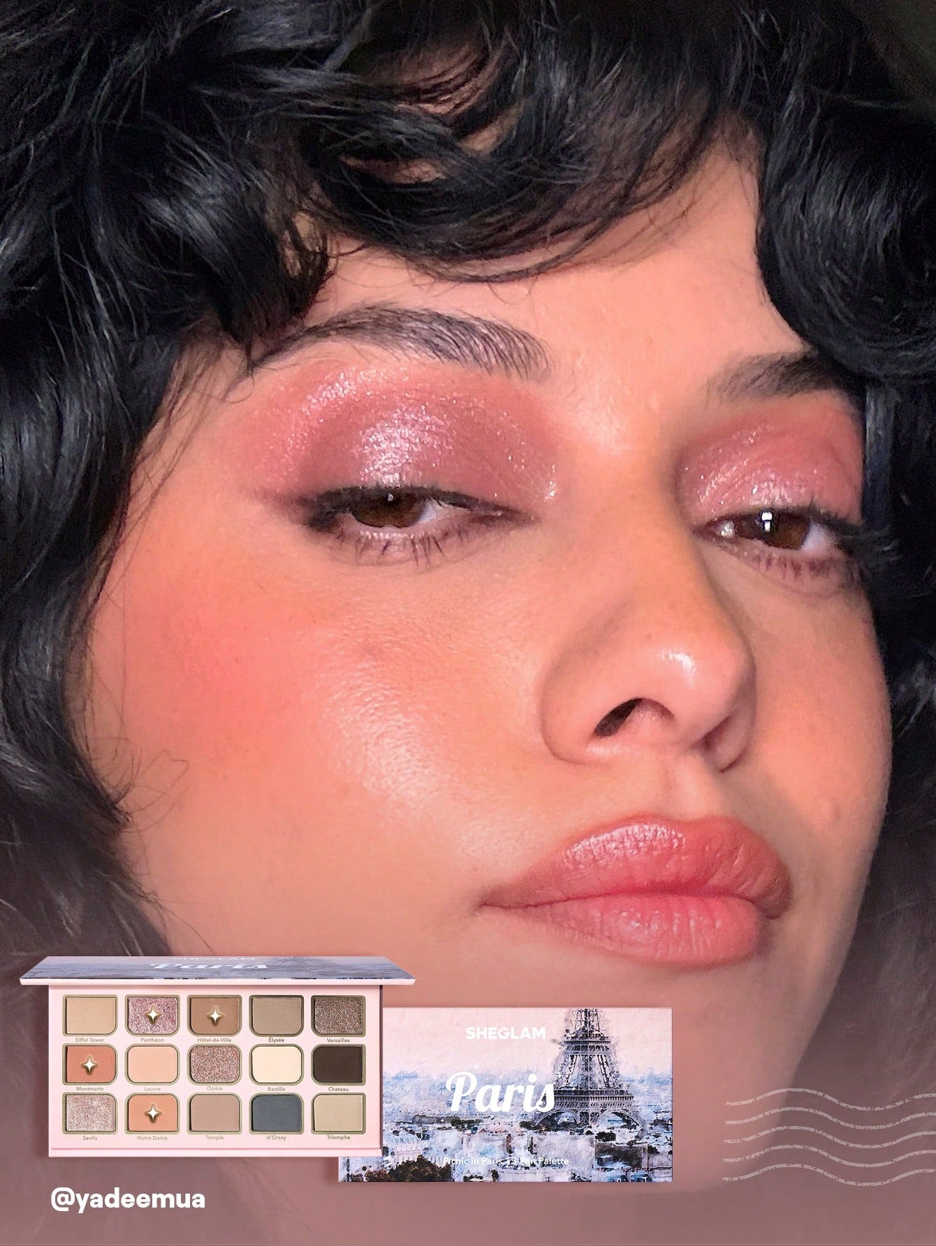 Sheglam Eyeshadow 15-pan palette