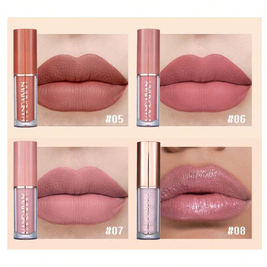 Shein Handaiyan Lip Gloss Set 12 Colors Matte