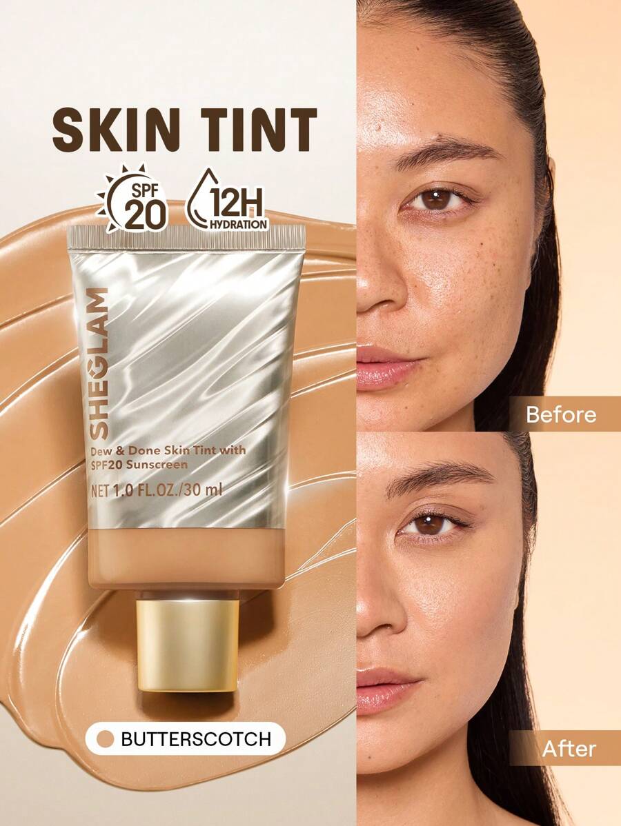 Sheglam Dew And Done Skin Tint With Spf20