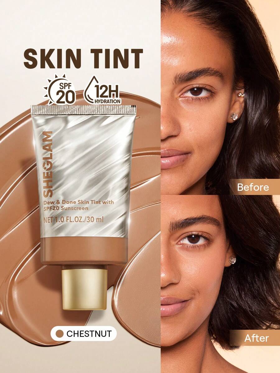 Sheglam Dew And Done Skin Tint With Spf20