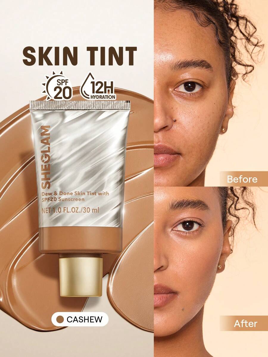 Sheglam Dew And Done Skin Tint With Spf20