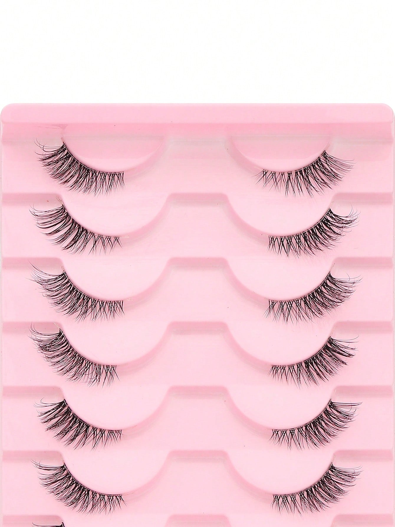 Shein 10 pairs of natural-looking crisscross cat