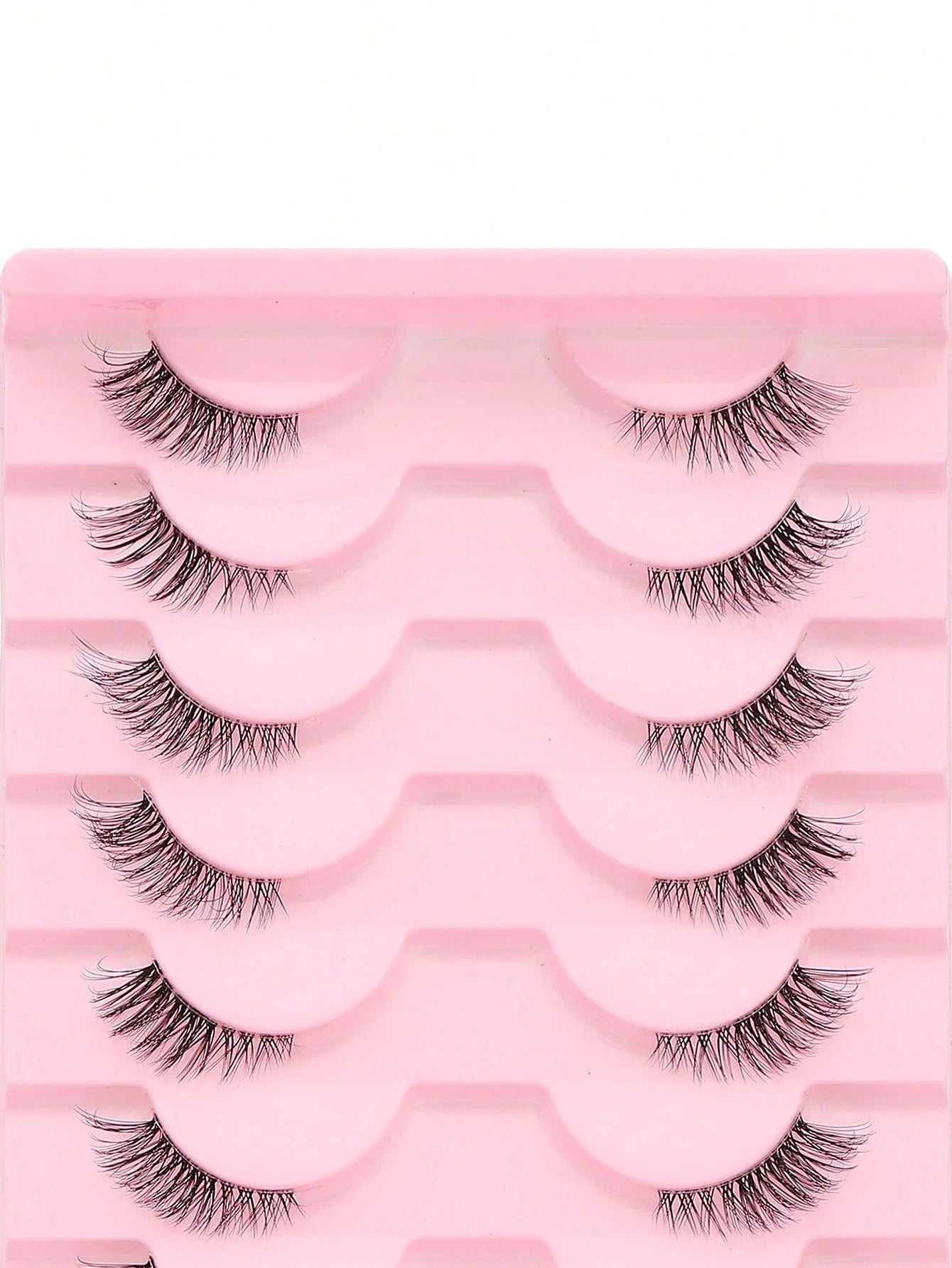 Shein 10 pairs of natural-looking crisscross cat