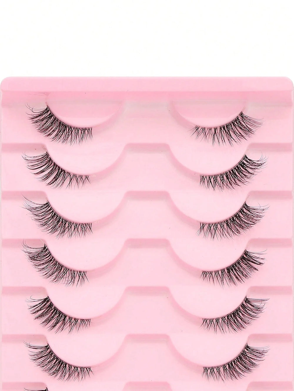 Shein 10 pairs of natural-looking crisscross cat
